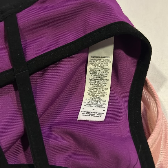 Bundle (3) Nike Women's Indy V Neck Low Impact Sports Bras - Picture 10 of 11